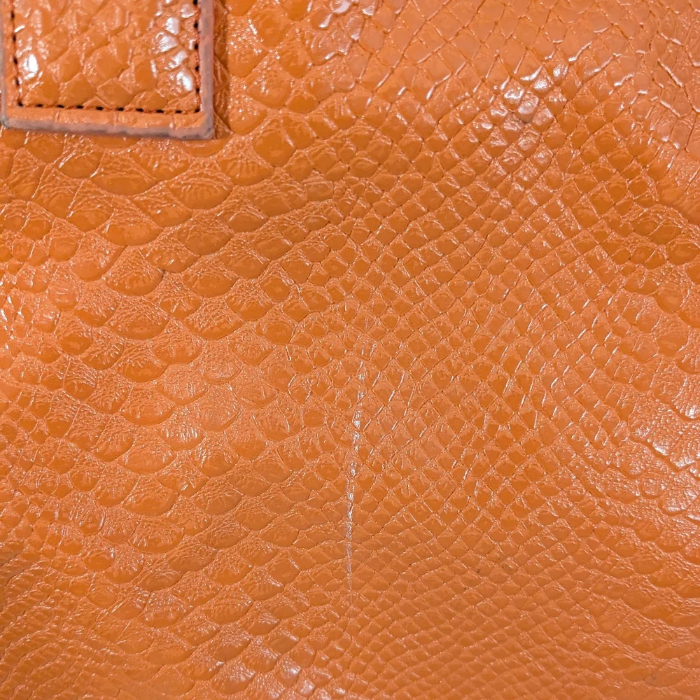 Neiman Marcus Orange Tote - Picture 8 of 8